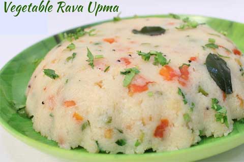 Vegetable Rava Upma
